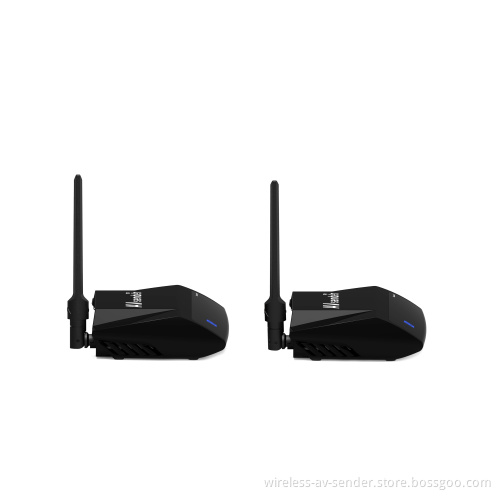 300 meters wirelessly long range dish tv transmitter receiver with ir remote control